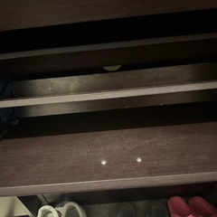 シューズボックス 靴箱 2個セット シューズラックの画像