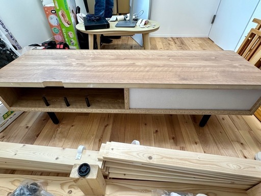 LOWYA 日本製ローテレビ台  幅140cm