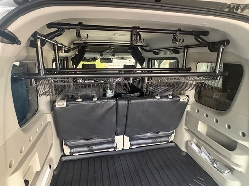 エブリィ用　釣竿掛け（車内）