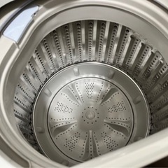 Haier 全自動洗濯機 5.5kg JW-C55A-W 2017年製の画像