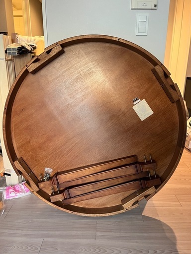 マルニ木工】【地中海シリーズ】【ヴィンテージ】ラウンドテーブル (YY