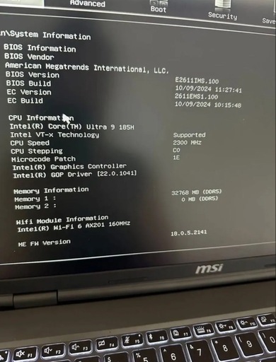 MSI ゲーミングノートPC　VenturePro 16 AI A1VFG 4060