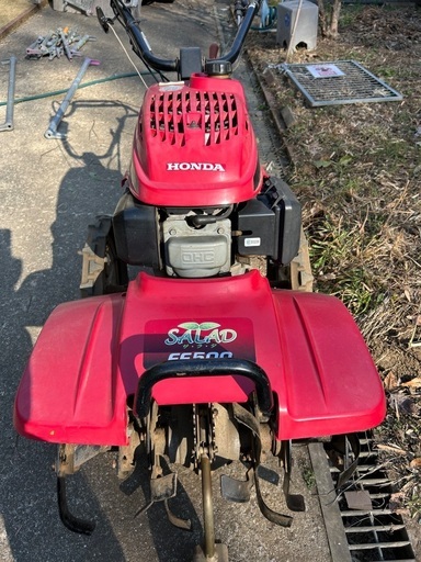 HONDA ホンダ 管理機 FF500 サラダ 歩行型 耕運機 耕うん機 耕耘機 中古品 現状品 動作確認済
