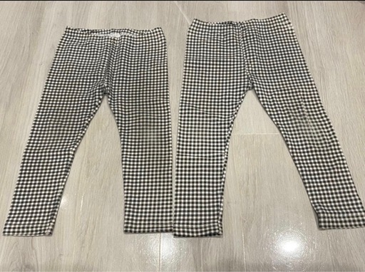 ギンガムチェックパンツ2点サイズ100 (松(プロフ読もうね)) 祐天寺の