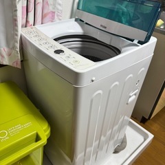 ハイアール全自動洗濯機5.5kg 【東京•栃木】の画像