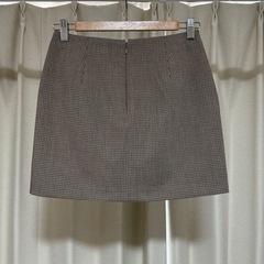 UNIQLOミニスカート・チェックの画像