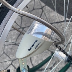 【取引中】【高崎】おしゃれ自転車 6段変速 オートライト  カゴ付き GIMLETの画像