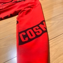 (買い手決まりました)DIESELジップアップパーカー赤の画像