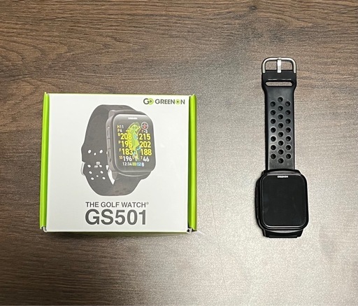 ゴルフウォッチ　GS501  グリーンオン
