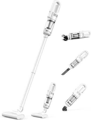 新品未使用　掃除機 コードレス 強力吸引 軽量 Type-C充電 LEDライト