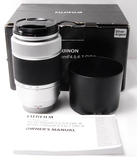美品】 Fujinon XC 50-230 OISII シルバー 【公式通販】 美品】 Fujinon XC 50-230 OISII シルバー 【公式通販】