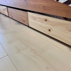 木製収納ボックス3点セット｜ナチュラル｜収納｜引取限定の画像