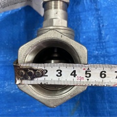 KITZ ステンレス鋼製グローブバルブ 10K-1 1/4 S13A キッツ 配管資材 ステンレス製 バルブの画像