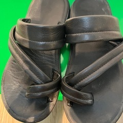 ミスターオリーブ　　本革サンダルの画像