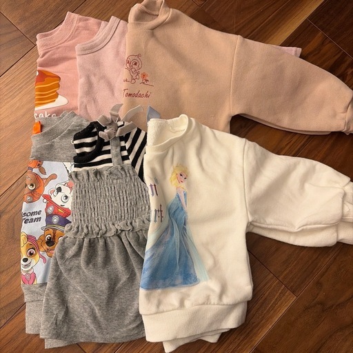 中古】女の子80-95cm (yumi) 韮川のキッズ用品《子供服》の中古