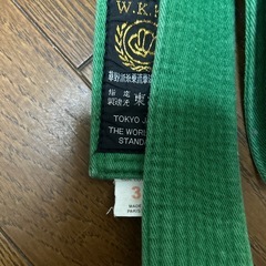 空手　緑帯の画像
