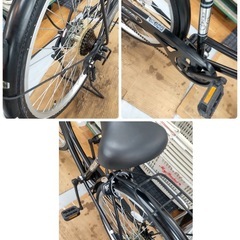 【🐤買取市場 柴田店】R070 ☀️ 普通自転車 EICHEL / 26インチ / 6段ギア / LEDオート / ノーマルブレーキ ⭐ クリーニング済の画像