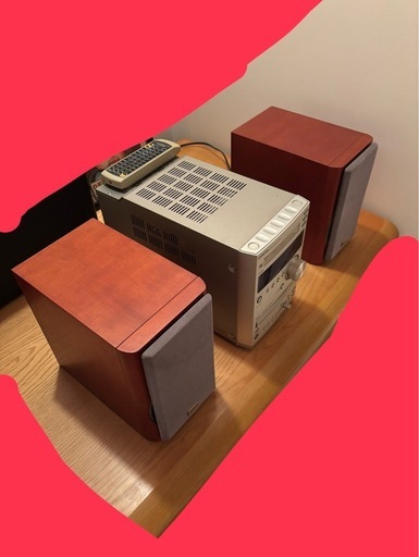 ONKYO コンポ (農家さん) 蓮ケ池のオーディオ《コンポ》の中古あげます