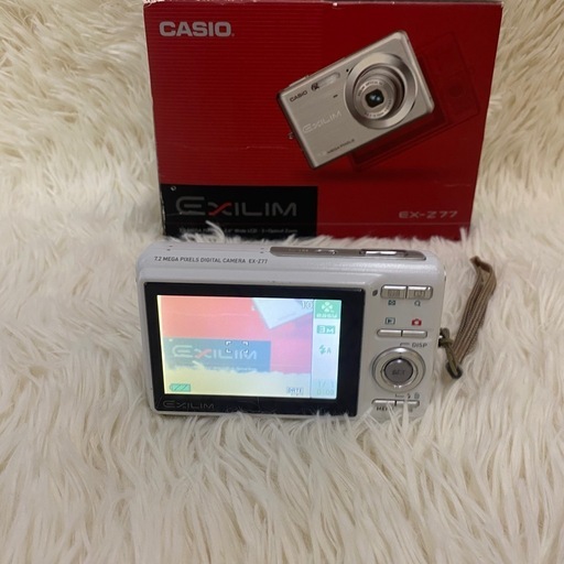 極上品【動作確認済】CASIO カシオ EXILIM EX-Z77 レトロカメラ