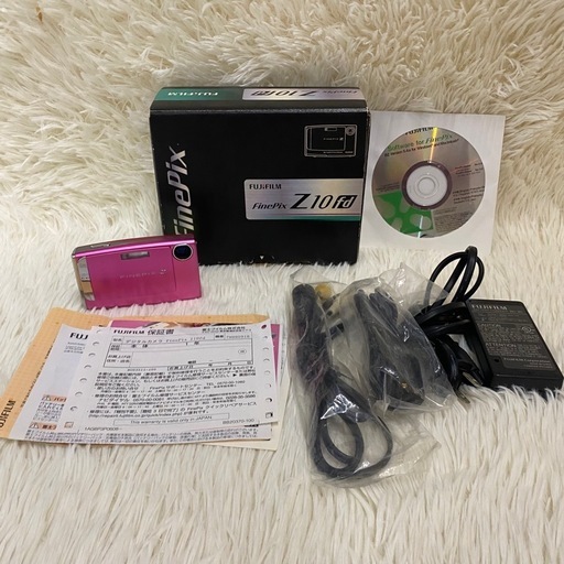 【美品】FUJIFILM FinePix Z10fd ピンク　コンデジ　レトロ