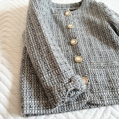 ツイードジャケット　女の子　キッズ　入学式　フォーマルの画像