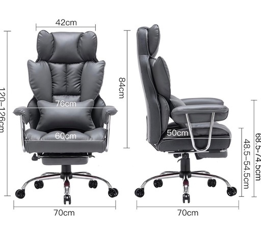 SKYEゲーミングチェア PUレザー オフィスチェア/デスクチェア/社長椅子