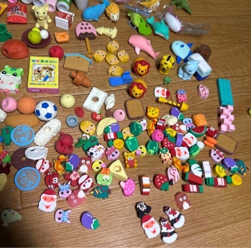 大量✴︎平成✴︎消しゴム✴︎コレクション✴︎食べ物✴︎動物✴︎平成