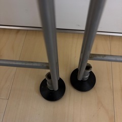 無印良品 スチールユニットシェルフ スチール追加用帆立 小 83cm バックパネル付き の画像