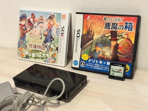ニンテンドー3DS ソフト3種