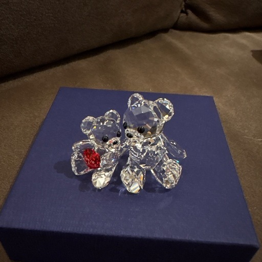 新品 Swarovski クリスタルベア