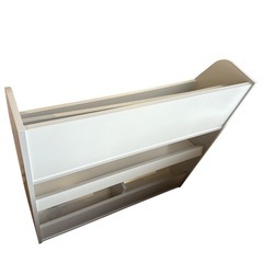 【美品】絵本ラック グレー／2/26まで 市川市引取の画像