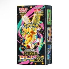 シュリンク付きポケモンカード MEGAハイク ラスパックドリーム ex 3BOX