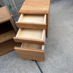 本日限定　勉強机キャビネット　机下収納　　教科書の画像