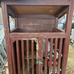 取りに来てくださる方限定　ペット用品犬小屋 の画像