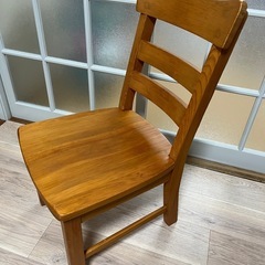 ウッドチェア　椅子　いす　イス　ダイニングチェアの画像