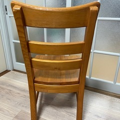ウッドチェア　椅子　いす　イス　ダイニングチェアの画像