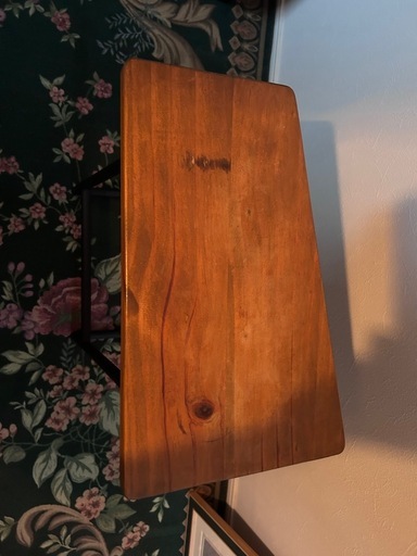 ニコアンド サイドテーブル ナイトテーブル アイアン 木製