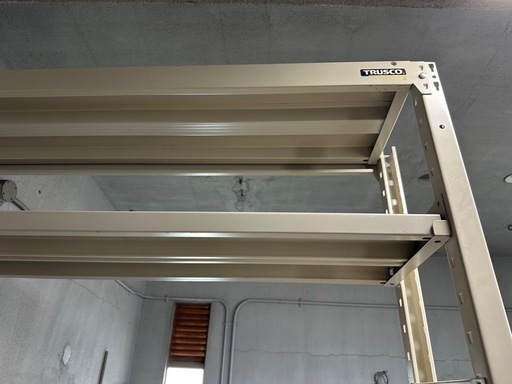 トラスコ　 スチールラック　業務用棚　 オフィス用棚　TRUSCO ９段　縦30㎝ 横120㎝ 高さ240㎝