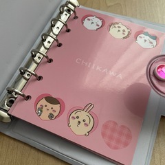 ちいかわ シール帳バインダーの画像