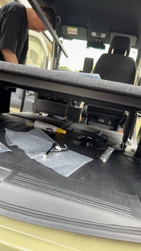 N-VAN用ベッドキット中古