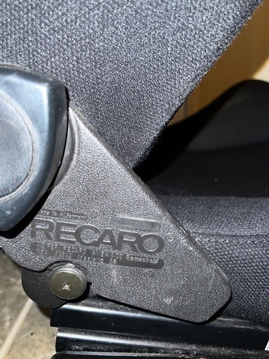RECARO セミバケット 黒色  綺麗め