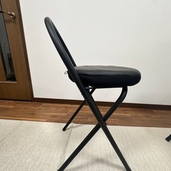 【2点セット】折りたたみ式 テーブル 椅子  楽々収納の画像