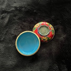 七宝焼き　景泰藍　小物入れの画像