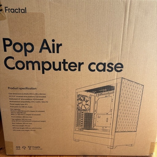 fractal design POP AIR   白