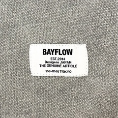 メンズ BAYFLOW ベイフロー インレイスノーウォッシュハーフスリーブ Tシャツ Sの画像