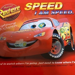 カーズ　おもちゃ入れの画像