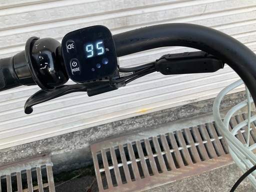 783  ブリヂストン最新機種電動アシスト自転車ビッケ前24.後20インチ ミントボディー