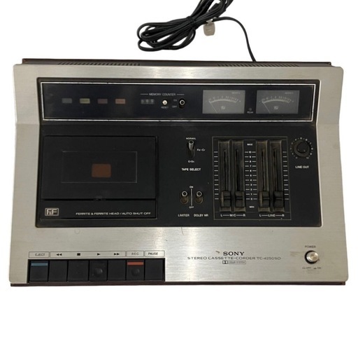 SONY TC-4250SD カセットデッキ 音響機材 ソニー ジャンク (引っ越しの