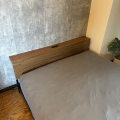 セミダブル　パイプベッドの画像