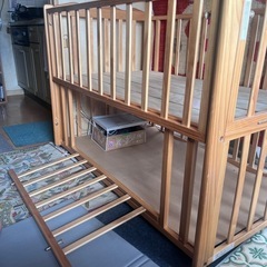 無料　ベビーベッド差し上げますの画像
